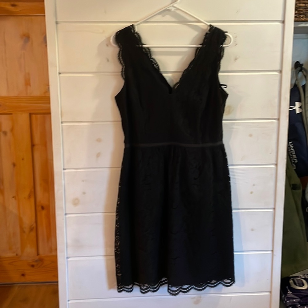 Loft Black Lace Dress